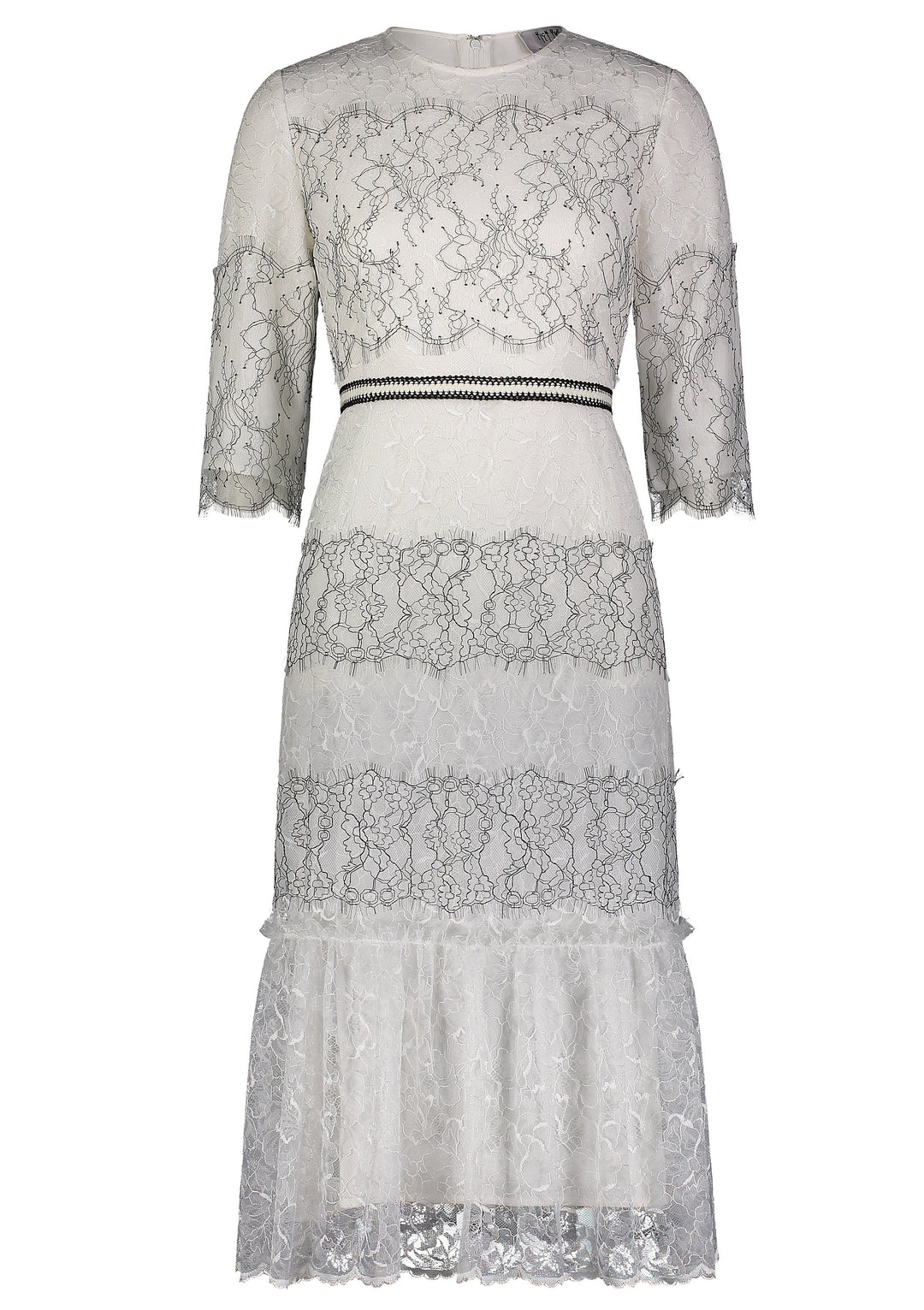RR • Estate Chantilly Lace Dress – Powder Couture